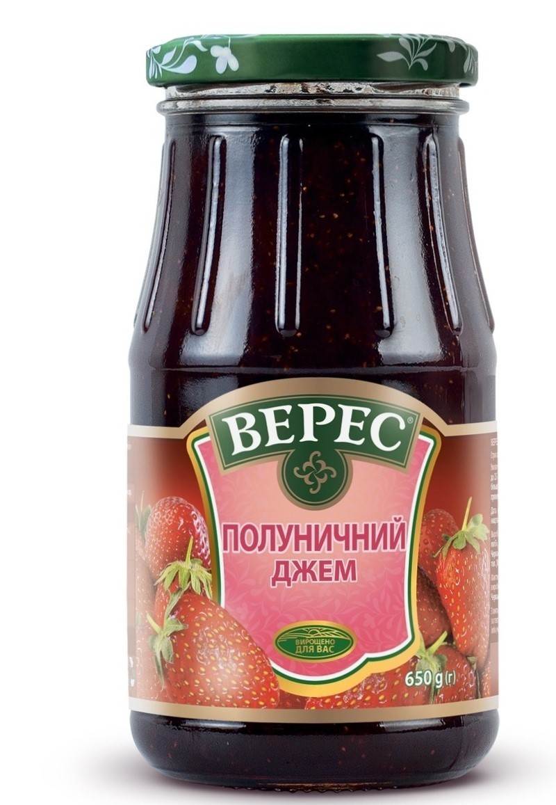 Верес джем полуничний 650 г